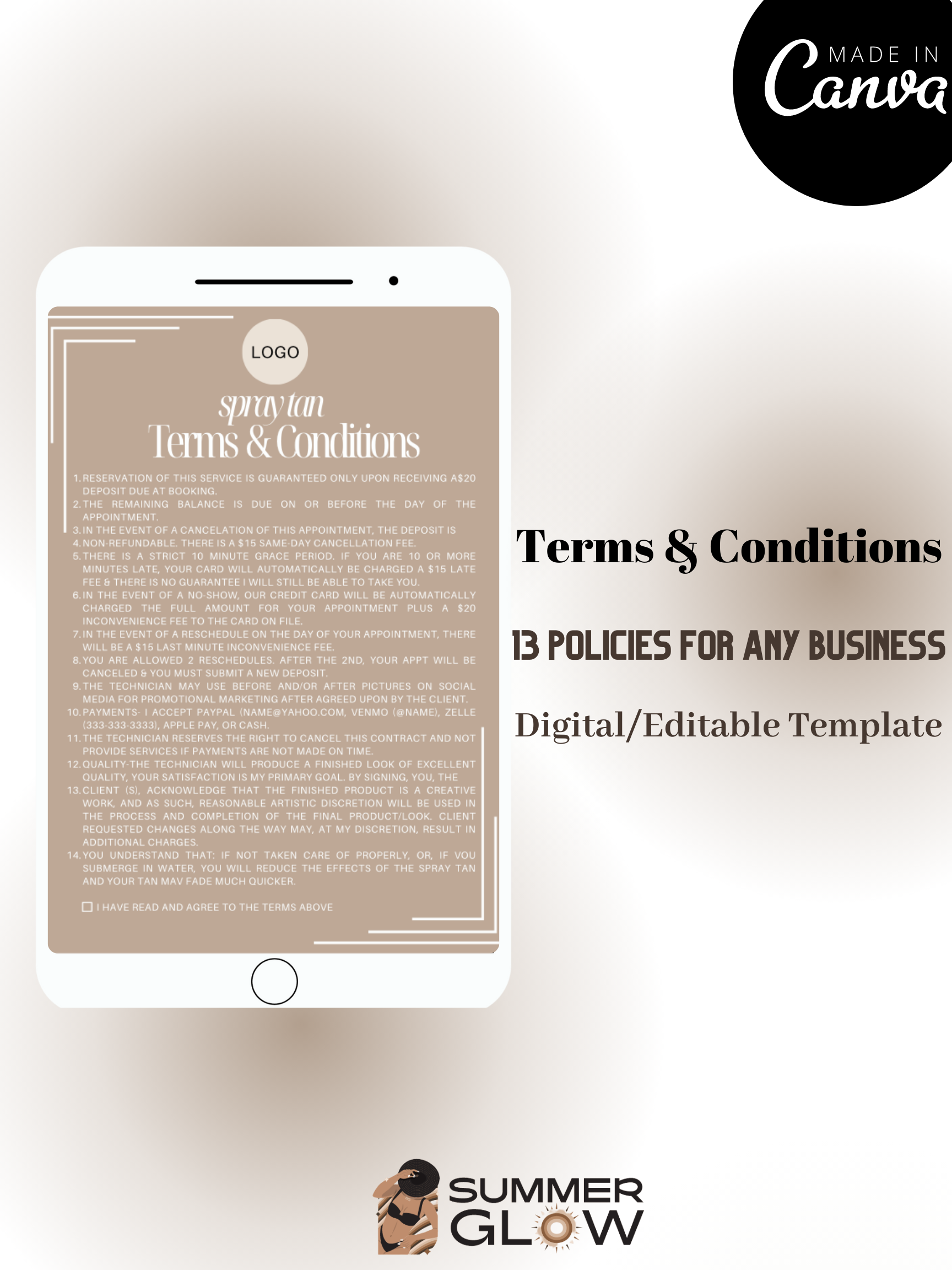 Our Policies, Terms & Conditions