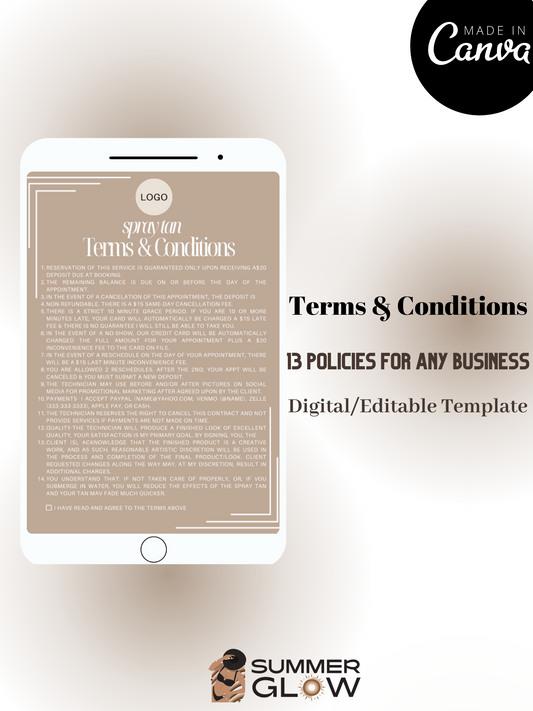 Policies For Your Spray Tan Business