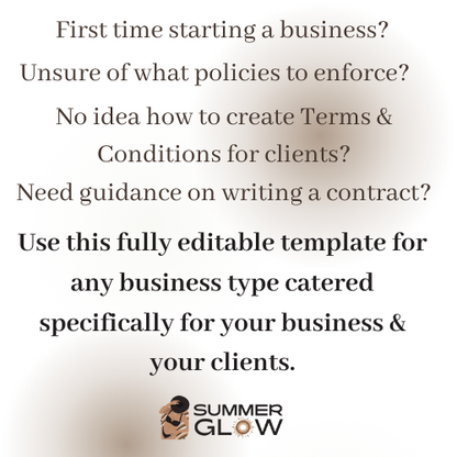 Policies For Your Spray Tan Business